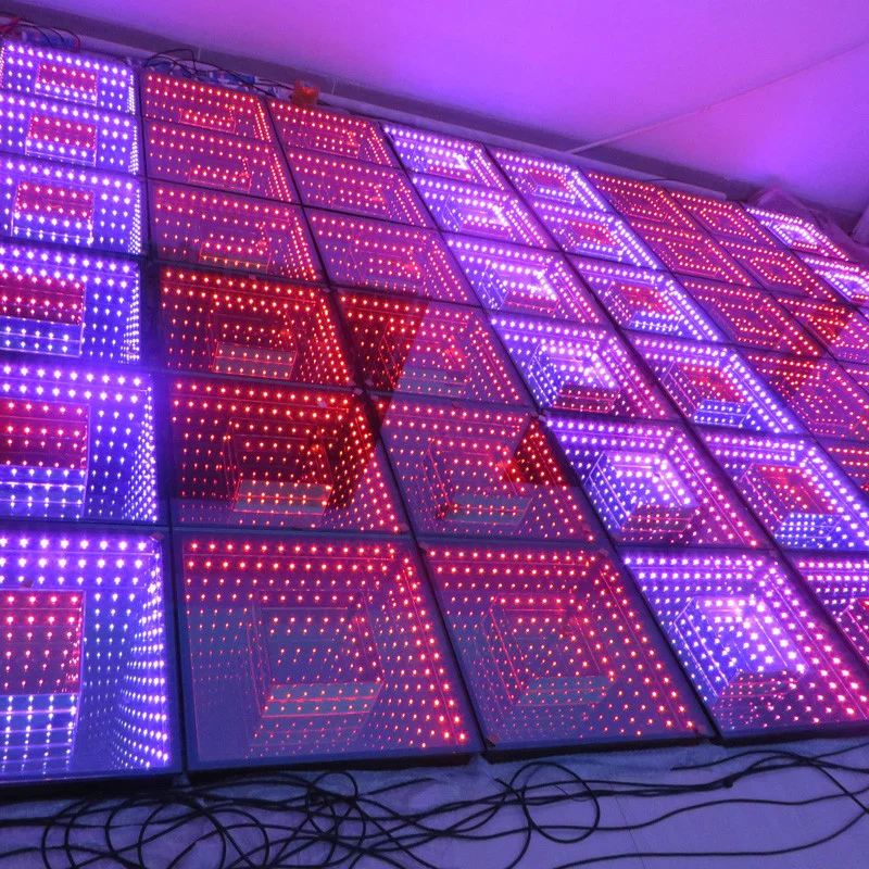 light up 3d mirror dmx led screen linoleum dance floor mats tiles for sale