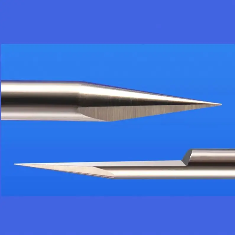 
HSR cutter diameter 12mm blade length 24mm 2-Flute tungsten carbide router bits for CNC machining corner radius 2mm end mills 
