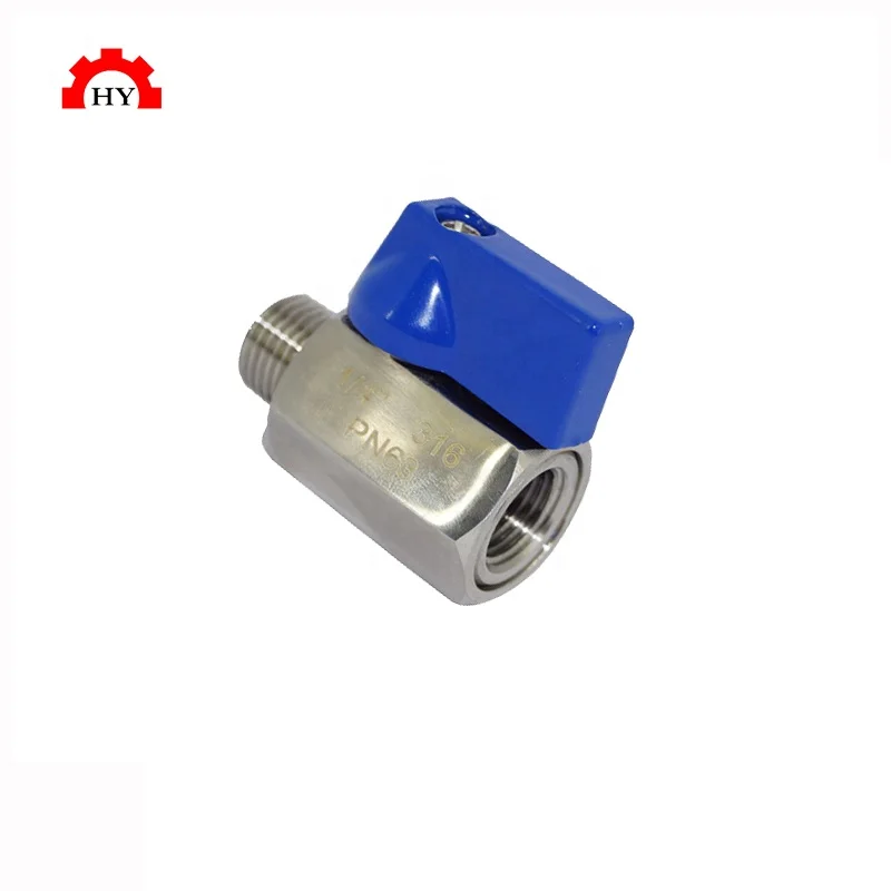 Stainless Steel 304 NPT Male Female Thread Mini Ball Valve
