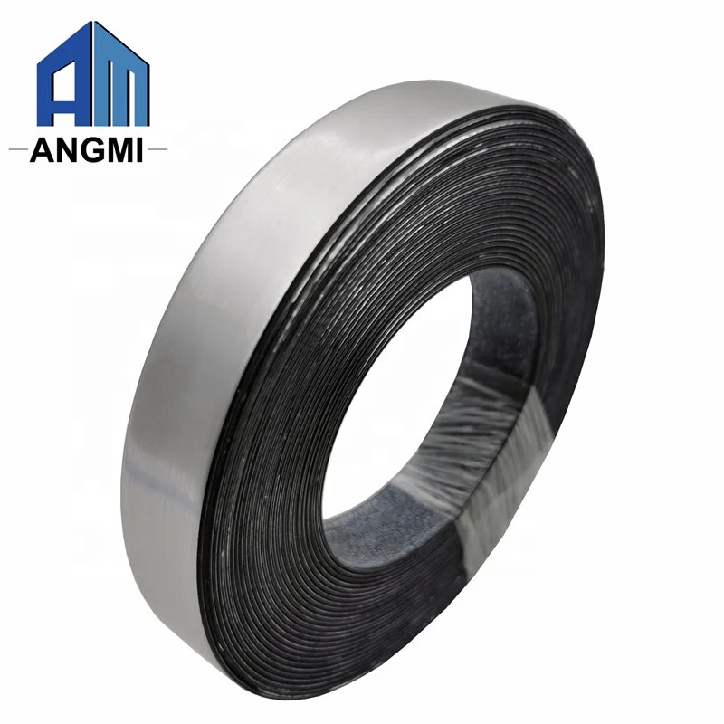 Aluminum Edge Banding For Metal Table Decorative Furniture Accessories Metallic Banding Tape Aluminium Edge Strip For Cabinet