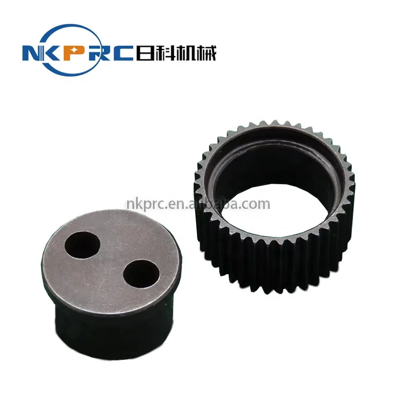 Sewing Machine Parts And Accessory Small Head Roller Sewing Machine 8369 Feeding Wheel And Fixing Plate