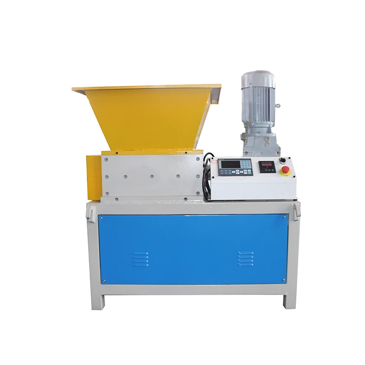 Waste Cable Copper Wire Aluminum Wire Mini Metal Shredding Double Shaft Shredder Machine