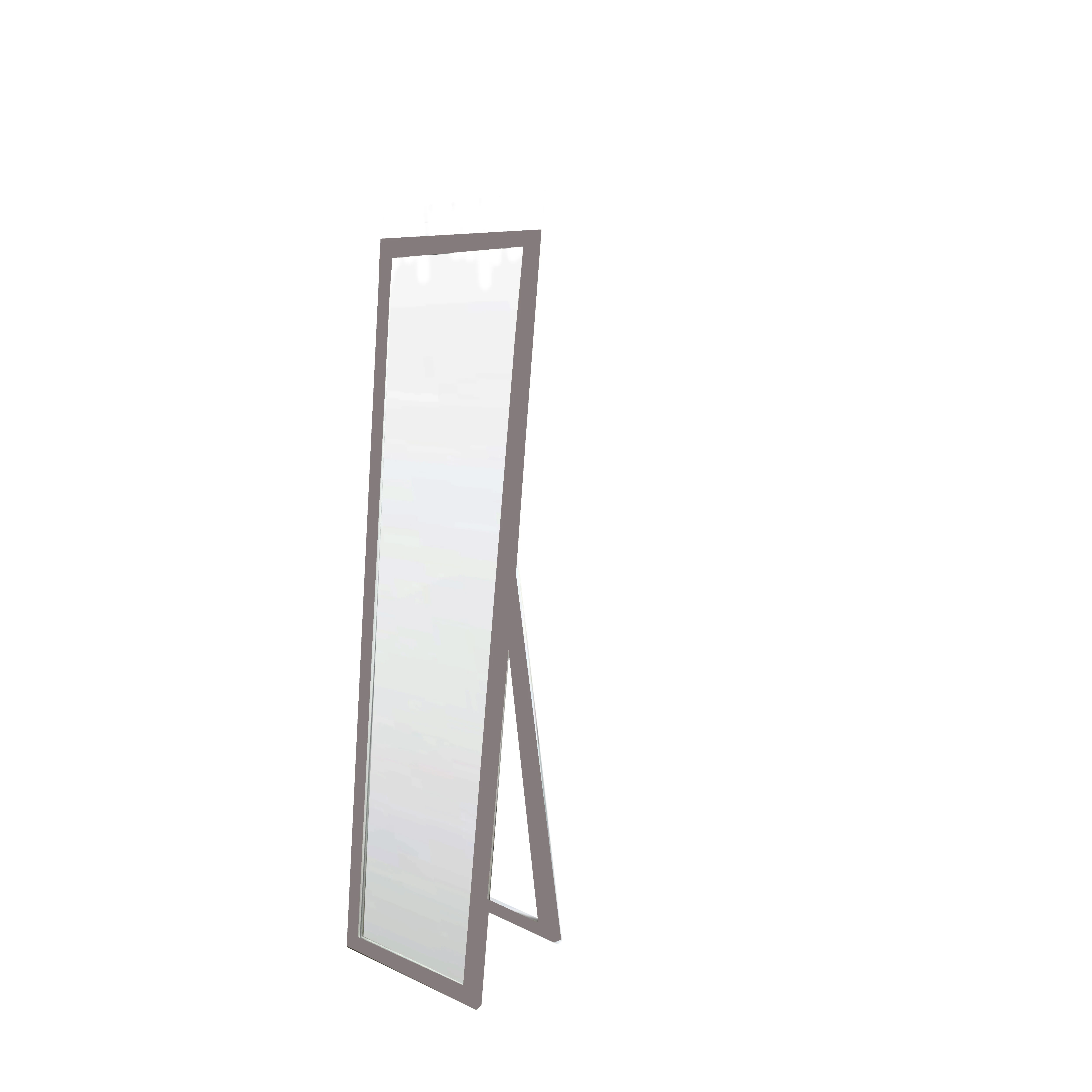 Framed PS Cheap Full Body 125.5*34 CM Wall Fitting Plastic Frame Rectangle Wholesale Student Dormitory Decorative Wall Mirror