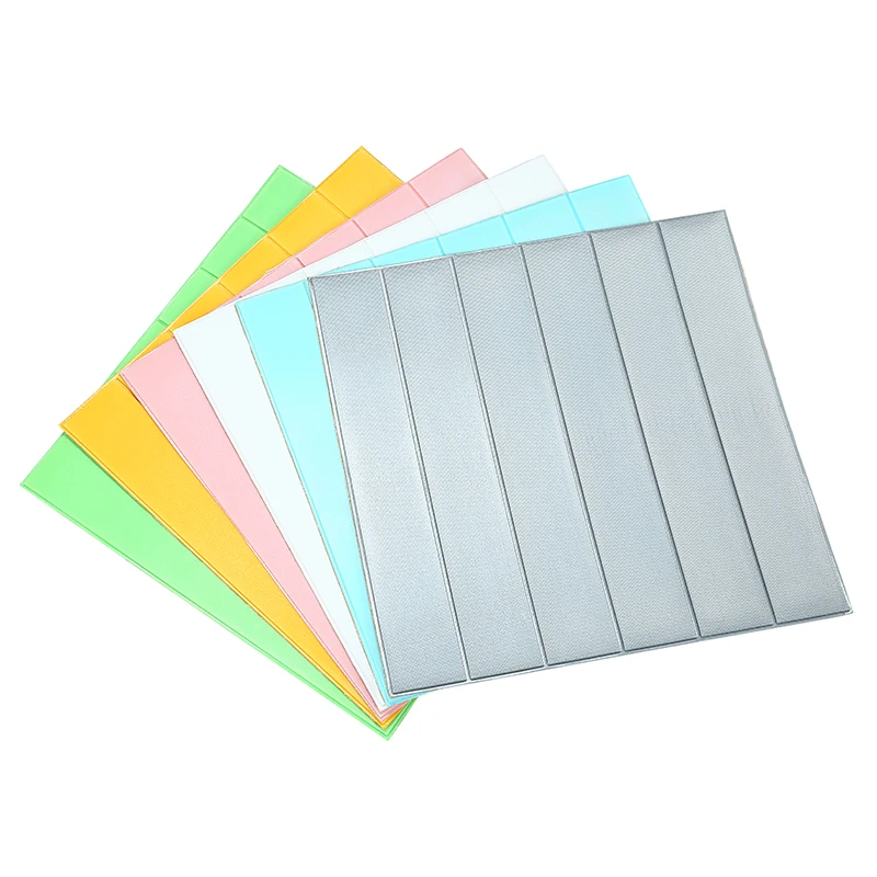 Laminated foam brick 3d wall stickers room decoration waterproof colorful wall interior stickers