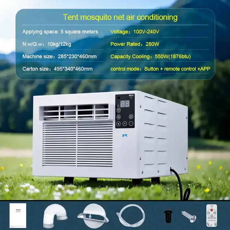 Portable Air Conditioner Cooling system hesting wall efficient wifi unit charge evaporative new style summer table home