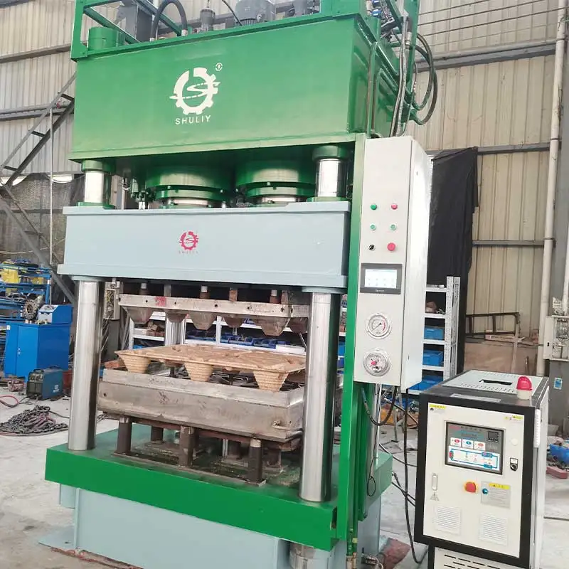 Compressed Pallet Making Machine Compressed Wood Pallet Press Machine
