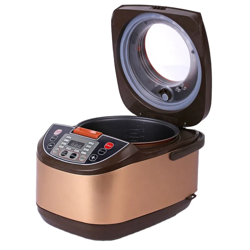 hot sale 5L food steamer grains cake yogurt electric rice cooker with 24 hours delay timer