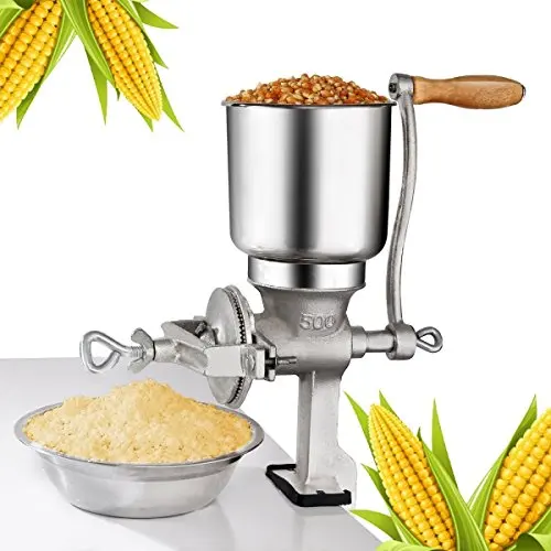 Homemade Hand Operated Manual Dry Corn Mill Grinder for Sale