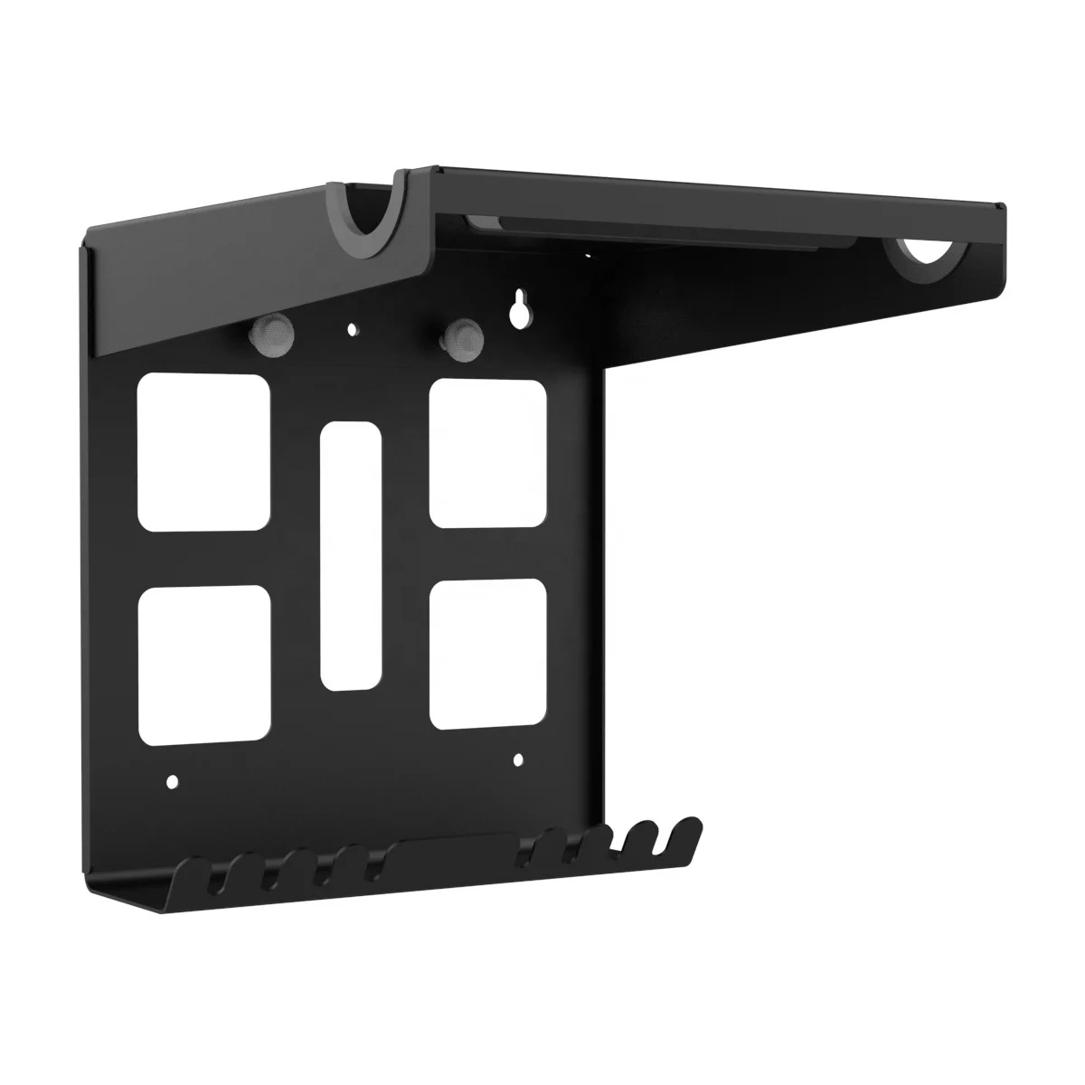 Лидер продаж складная металлическая деревянная настенная стойка для велосипеда с замком ключей гаражные полки спортивная одежда шлем хранения