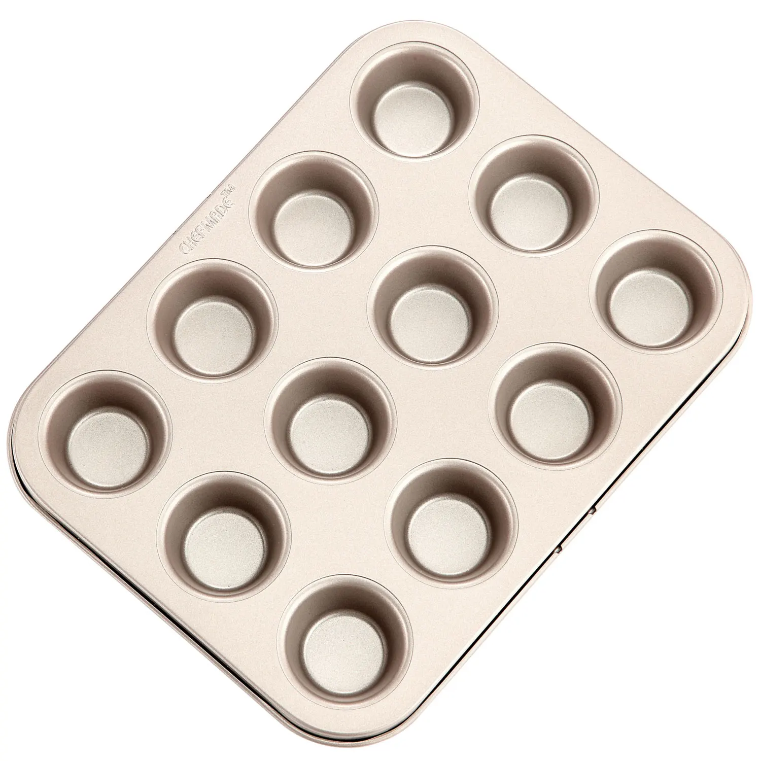 High Quality Reusable Mini 12 Cup Carbon Steel Muffin Baking Cake Mold