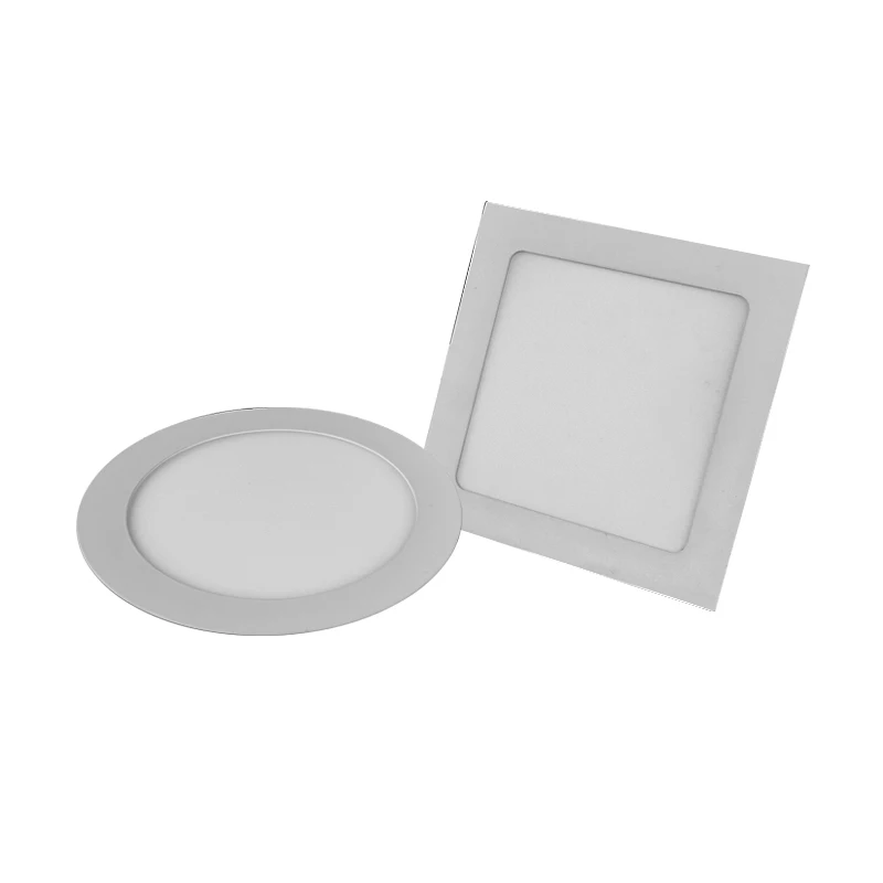 Low price White Recessed Round China factory Surface mounted ultra slim small panel light for home office