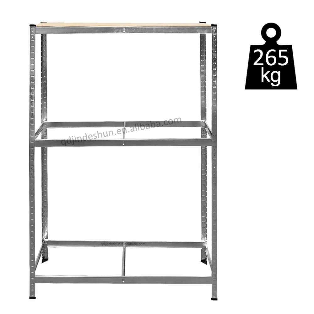 Tyre Galvanized  Metal Adjustable Boltless 2-level 265KG Capacity/Level  Tire Shelving for 8 Tires