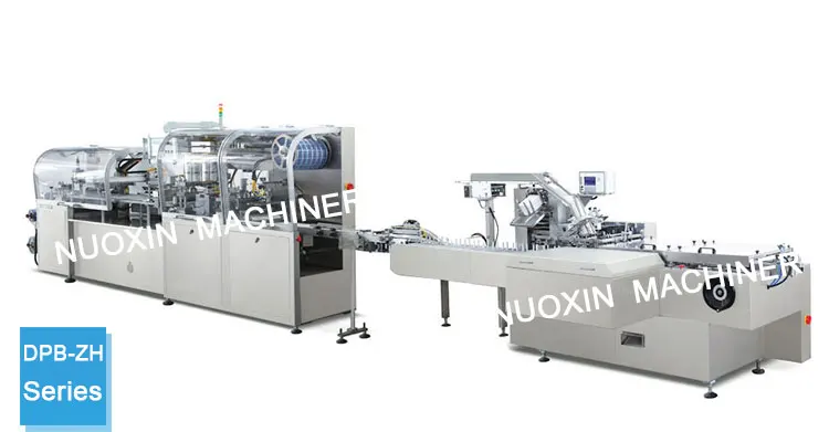 DPH260+ZH220 capsule tablet packing line box cartoning equipement blister packaging machine