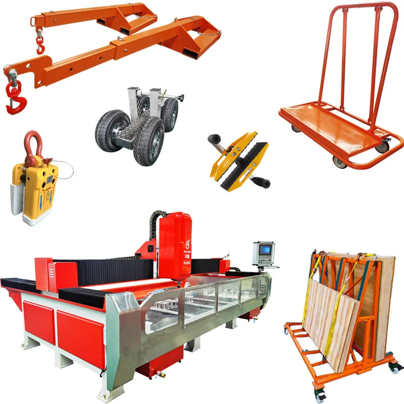 Hualong Machinery Stone Processing Machinery Marble Stone Machining Center For Kitchen Countertops