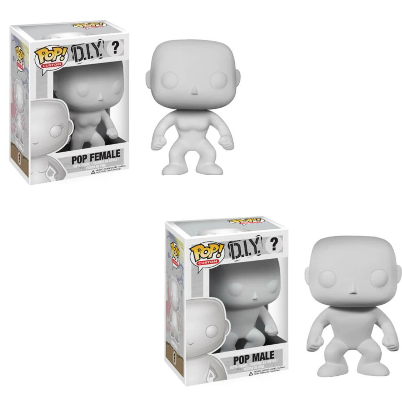 Funko Pop Male Female DIY Action Figure Model Toys