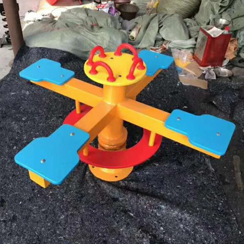 Children outdoor toy outdoor kids spin ride playground 4 kids