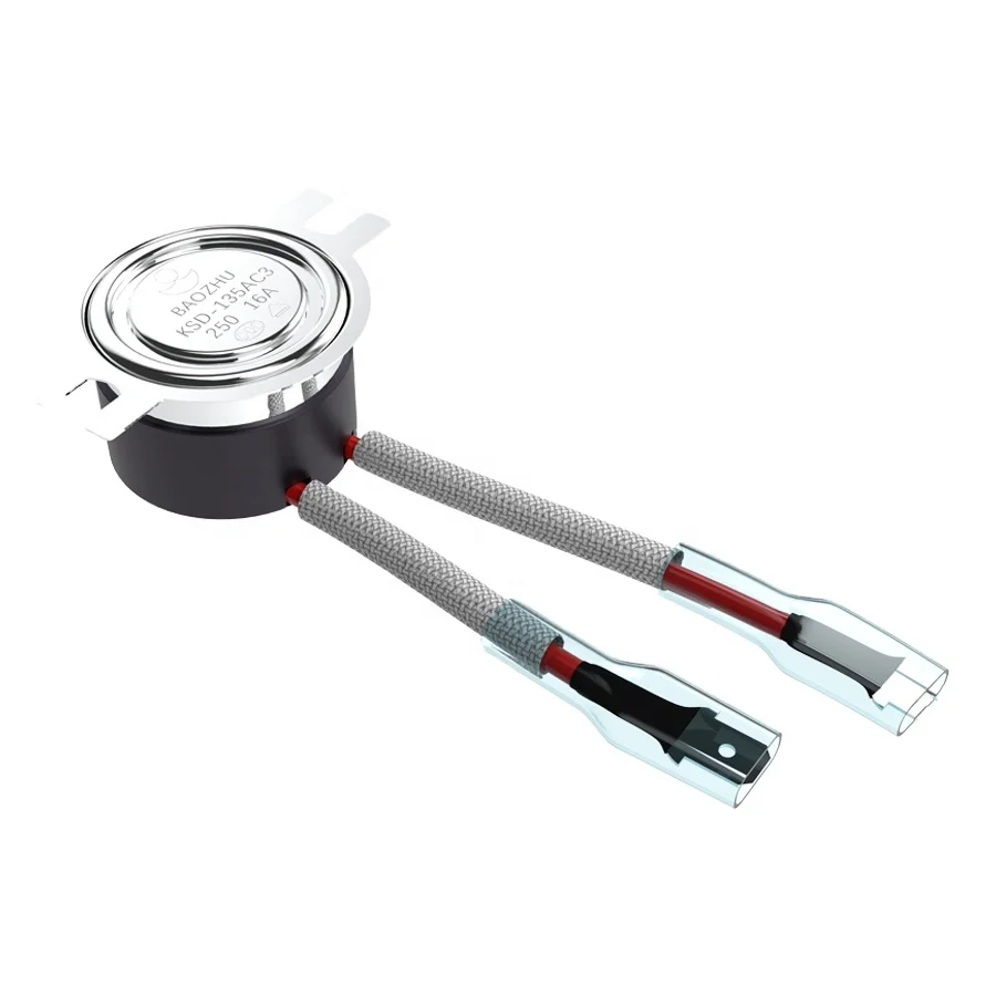 Snap Action Temperature Switch KSD301 125V 250V 10A 15A 16A Thermal Disc KSD Bimetal Thermostat