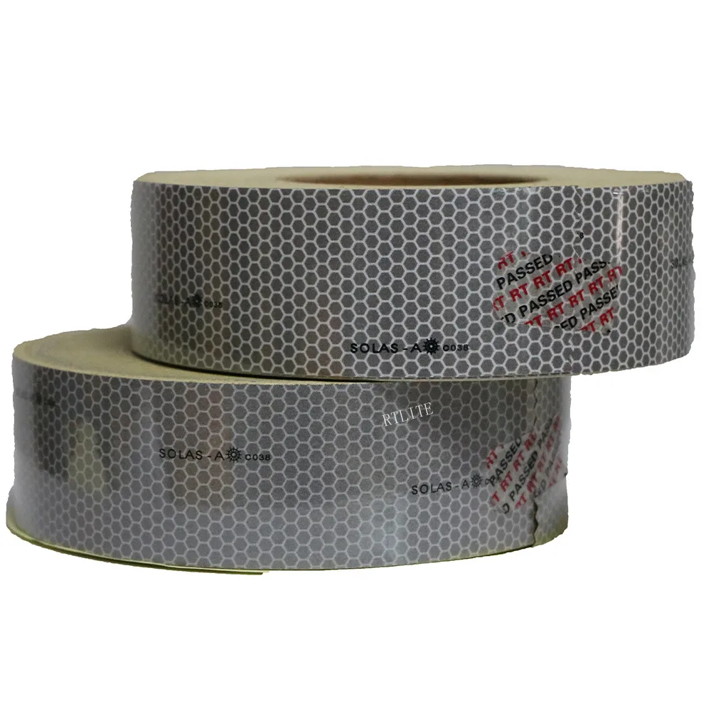 Hi-Vis Solar Grade Reflective Adhesive Sticker Tape Life buoy solas Reflective Tape