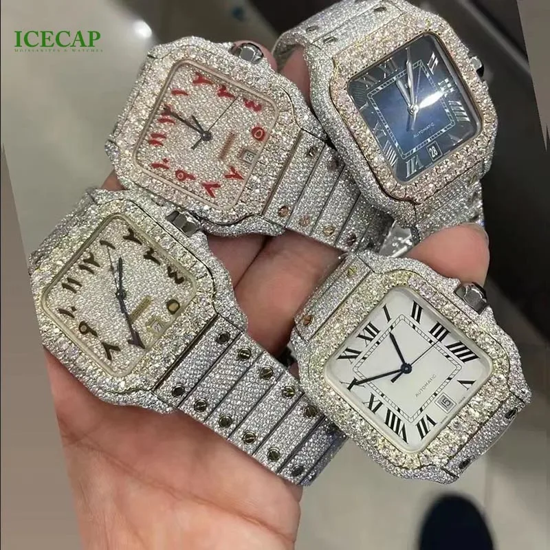 Часы со стразами