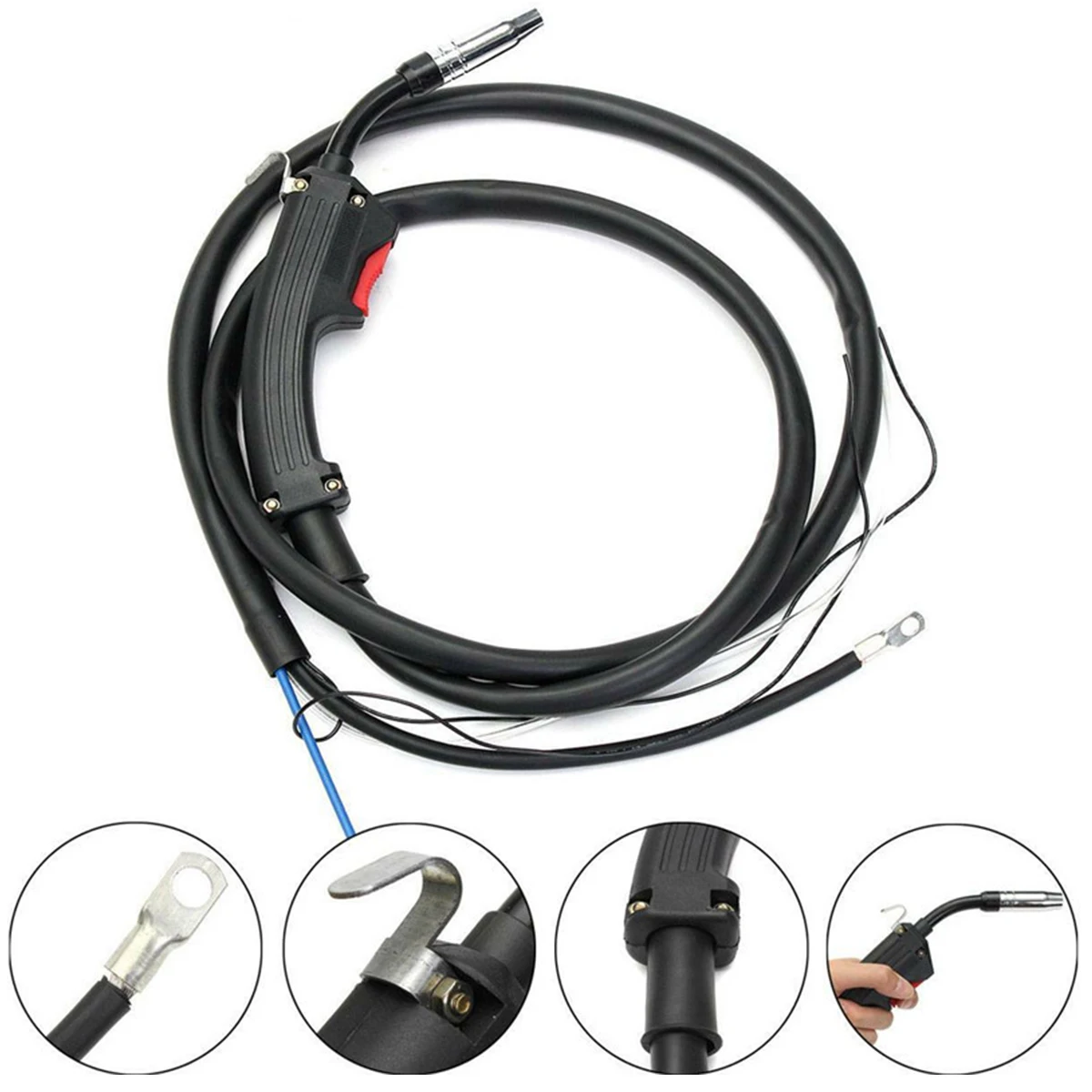 Self-protection Welding Binzel 14AK airless two protection welding gun 3m 5m