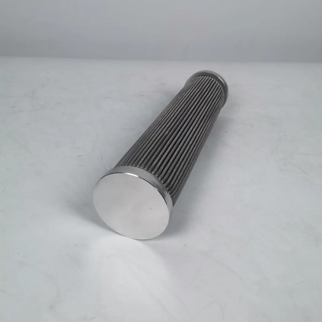 Sintered porous metal powder filter cartridges