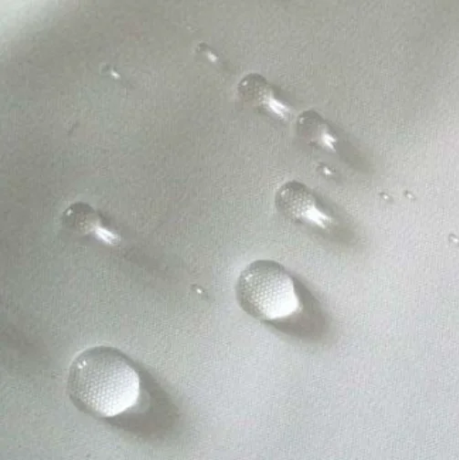 
hot sale product waterproof 100% polyester pu coating Fabric for protective Disposable clothes 