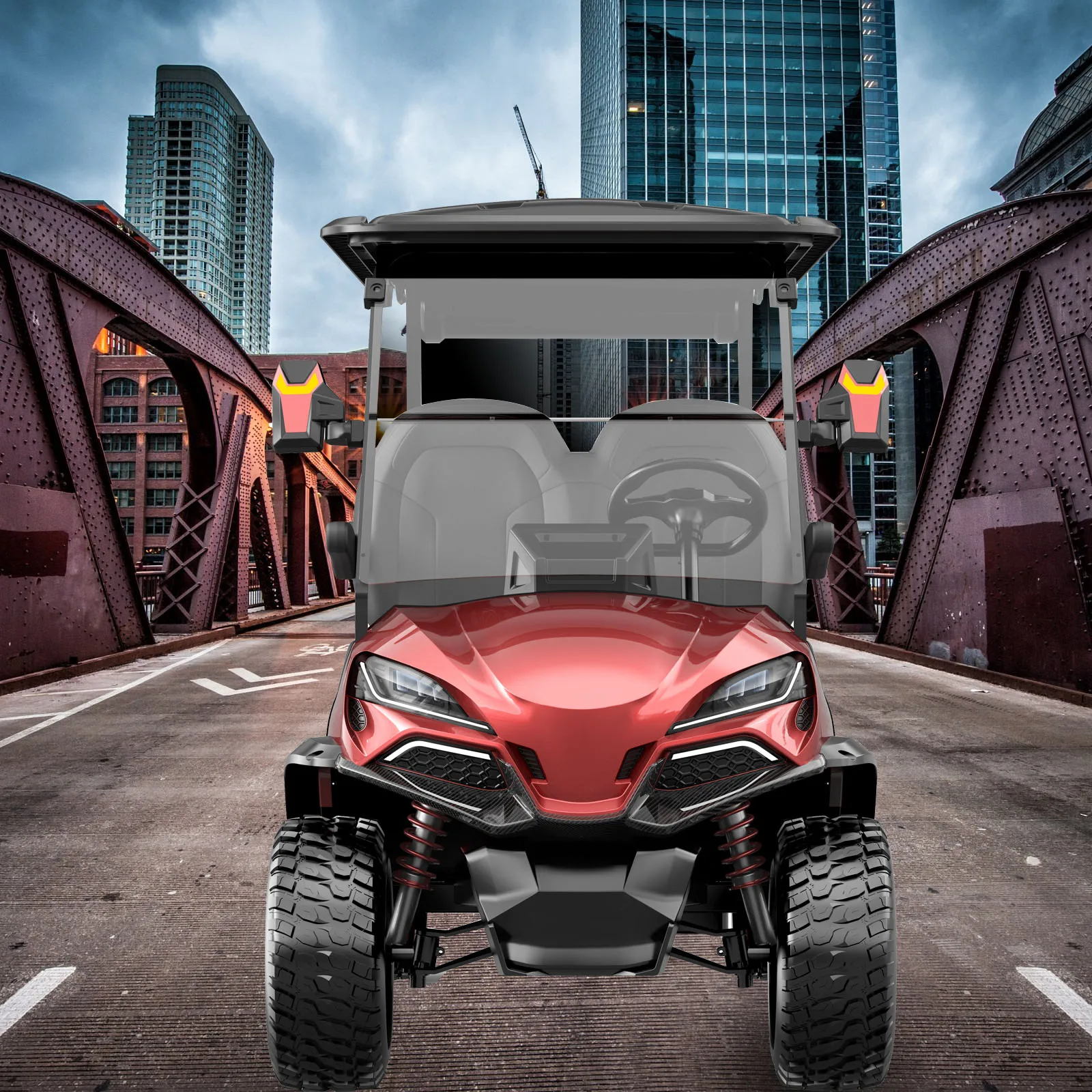 Factory Direct Sales Street Legal Golf Cart Hunting 4x4 Golf Cart Go Karts