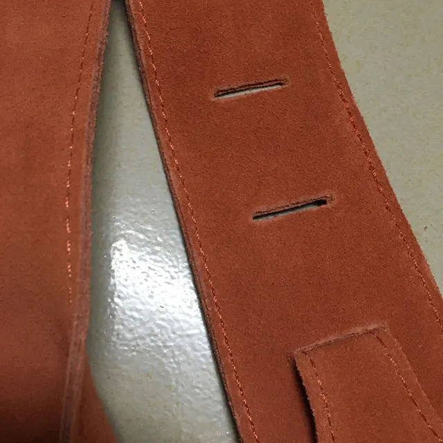 
Frosted leather guitar strap 