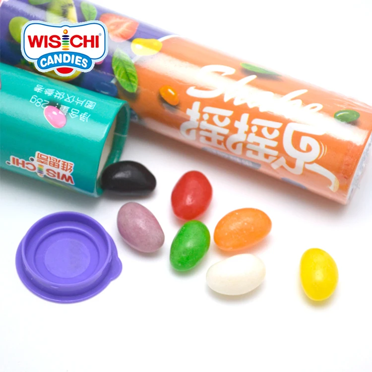 Free sample wholesale jelly bean fruity favor retail package jelly bean decorations