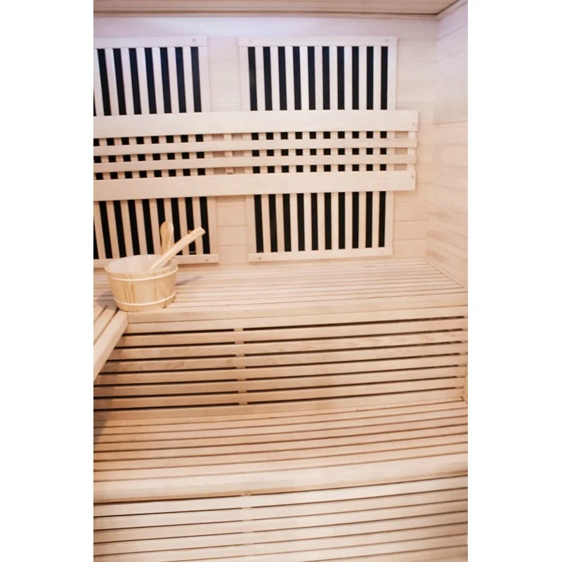 Luxury Steam Sauna Combination Bio Wooden Home Sauna for sale