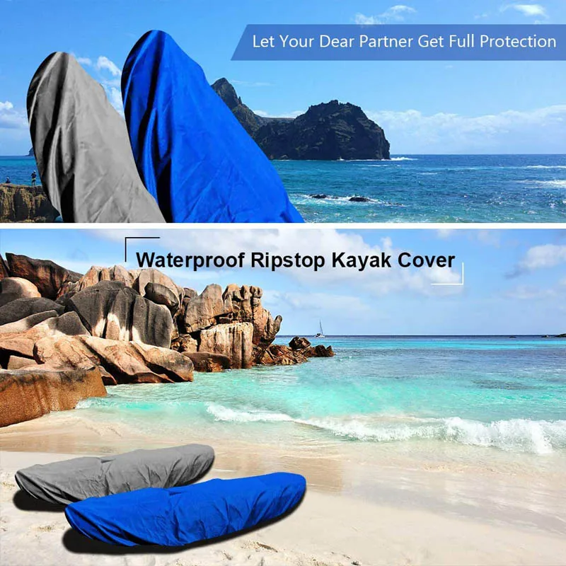  Kayak Canoe Dust Sunblock Cover Offers UV Protection Waterproof Bag for