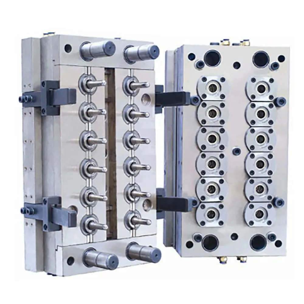 Custom 2-12 Cavity Cosmetic Drinks Water Bottles To 4g 5g 6g 7g Embryo Mould Preform Mold PET Plastic Bottle Injection Mold