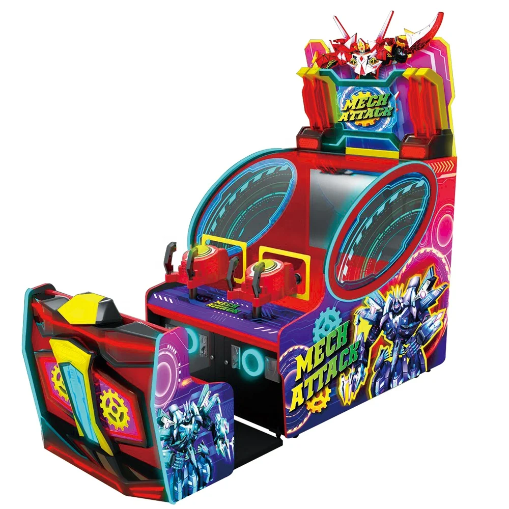 Original Factory Coin Operated Kids Gun Shooting Arcade Game Machine For Sale