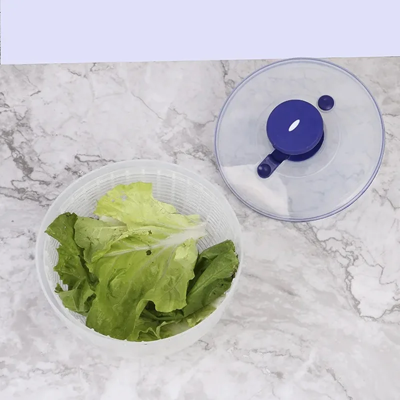 Овощная шайба с чашей ручной Спиннер для салата инструмент сушки Быстросохнущий вращающийся дуршлаг кухонные инструменты