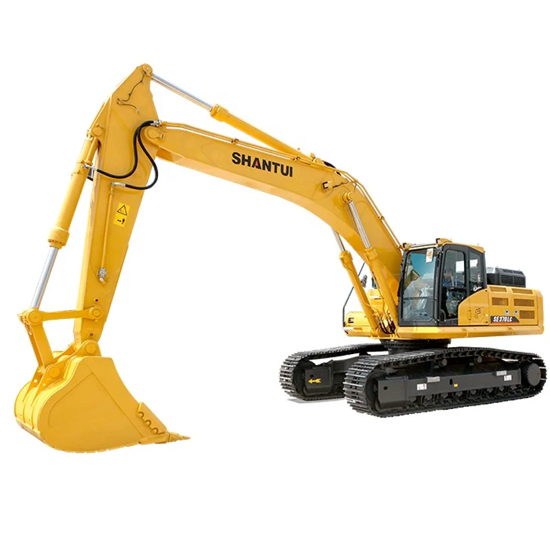 Shantui manufacturers 36.8t SE370LC 1.8cbm hydraulic track sand excavators