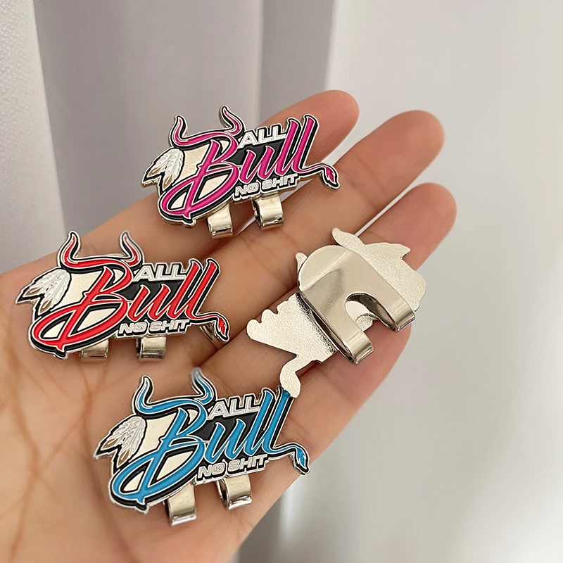 Customized metal crafts factory mexico hat clips enamel pins frame lapel pins soft hard custom baseball hat pins