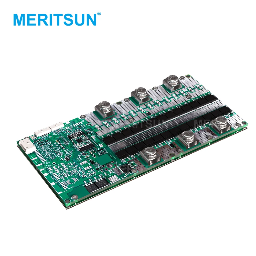 MeritSun BMS 4S 100A 120A communication port 12V LiFePO4 Battery