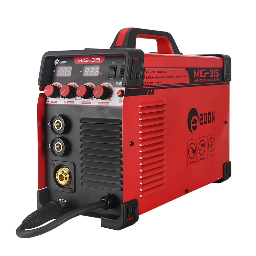 EDON MIG-315 wholesale 220V 6.6KVA mig mma welding plant machine for sale