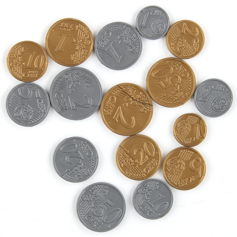 Wholesale Euro and Dollar Invalid Wedding Movie Drama Coins Party game coins