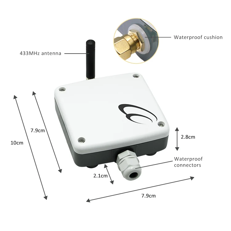 Iot smoke detector Multiple points detection Wireless Smoke Detector Battery operated smoke detector