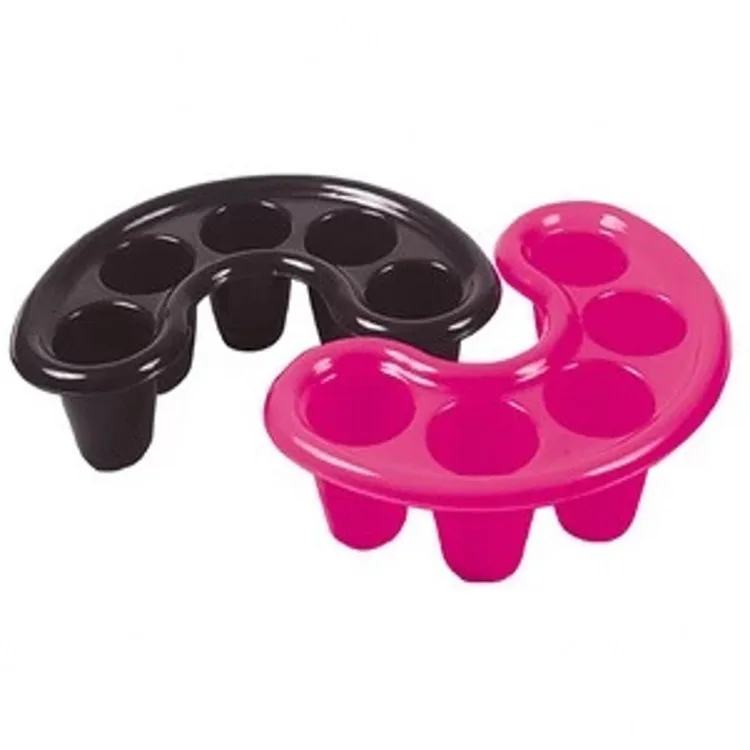 Nail Art Tips Hand Soak Bowl Tray Five Fingers Soften Dead Skin Soaking Remover Tool Nail Soaking Bowl