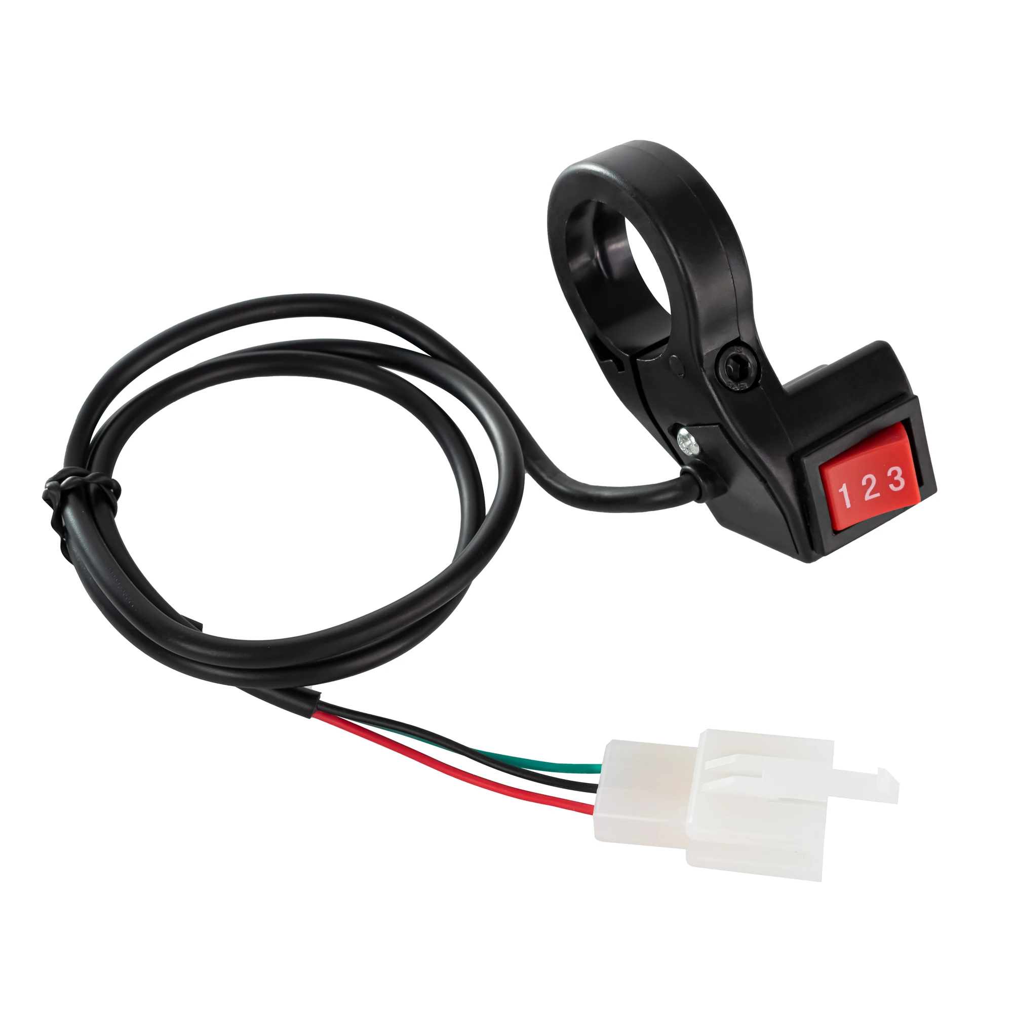 Motorcycle Handlebar Switch, Electric 3 Speed Handlebar Module Switch for Motorcycle E-Bike Scooter