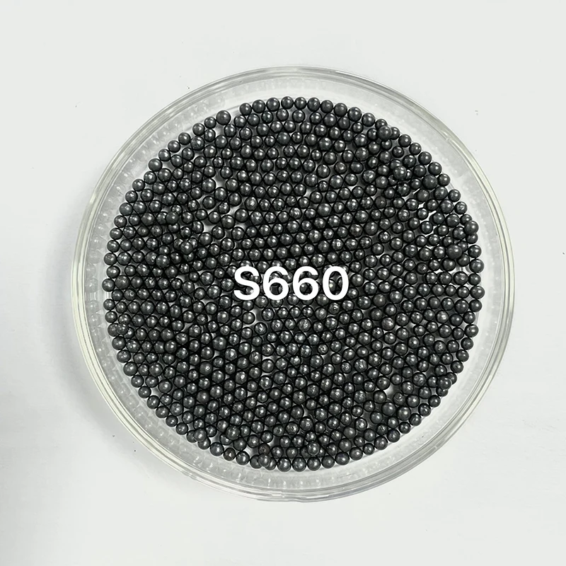 Steel Shot Abrasive Blasting for Polishing S390