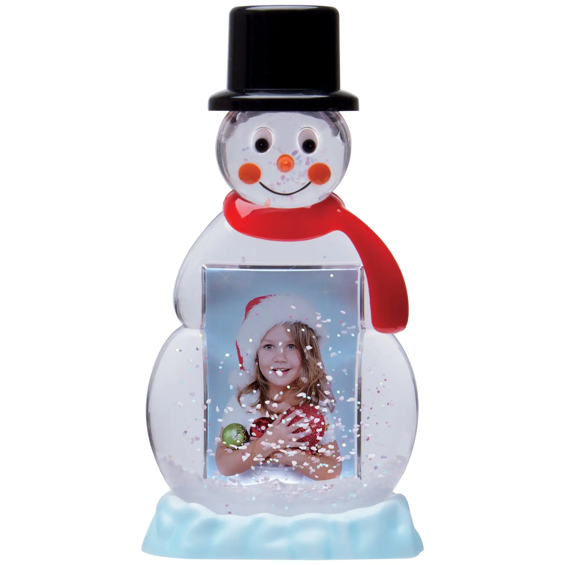 Holiday Wholesale Snowman Photo Snow Globes