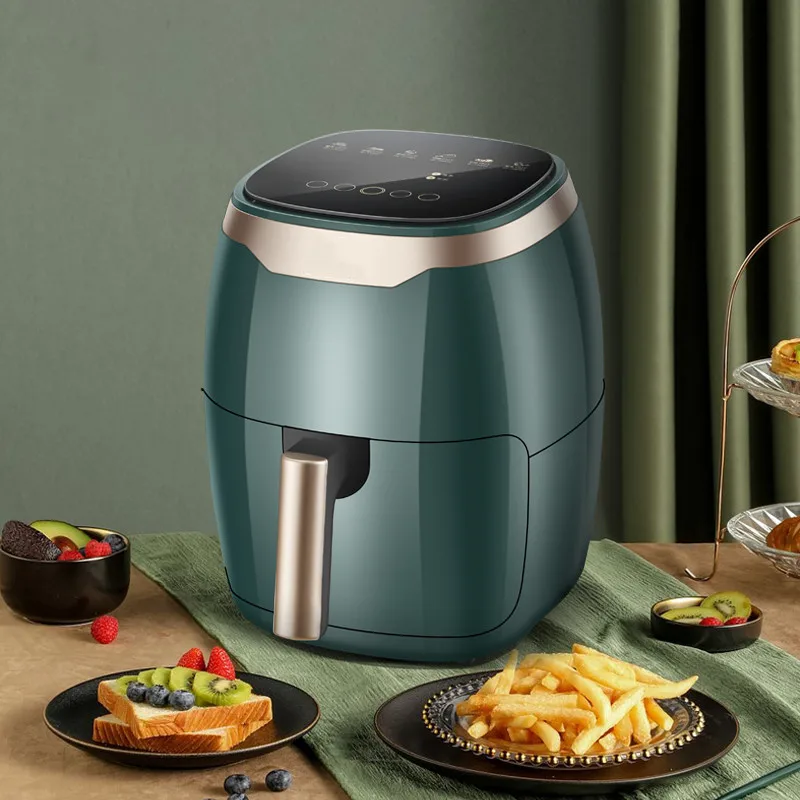  Kitchen Accessories 8L Digital Electric Deep Fryers Air Fryer Household Kitchenware Oil Free