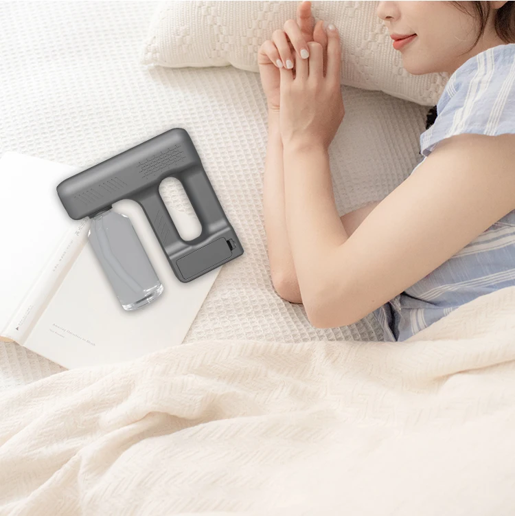 Blue Light Nano Disinfection Spray Gun Sanitizing Gun Disinfection Fogger for Home Office