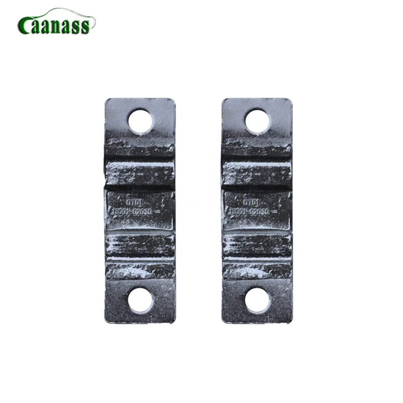 Use For Dongfeng  truck diesel engine parts radiator cushion bracket 13Q01-02030