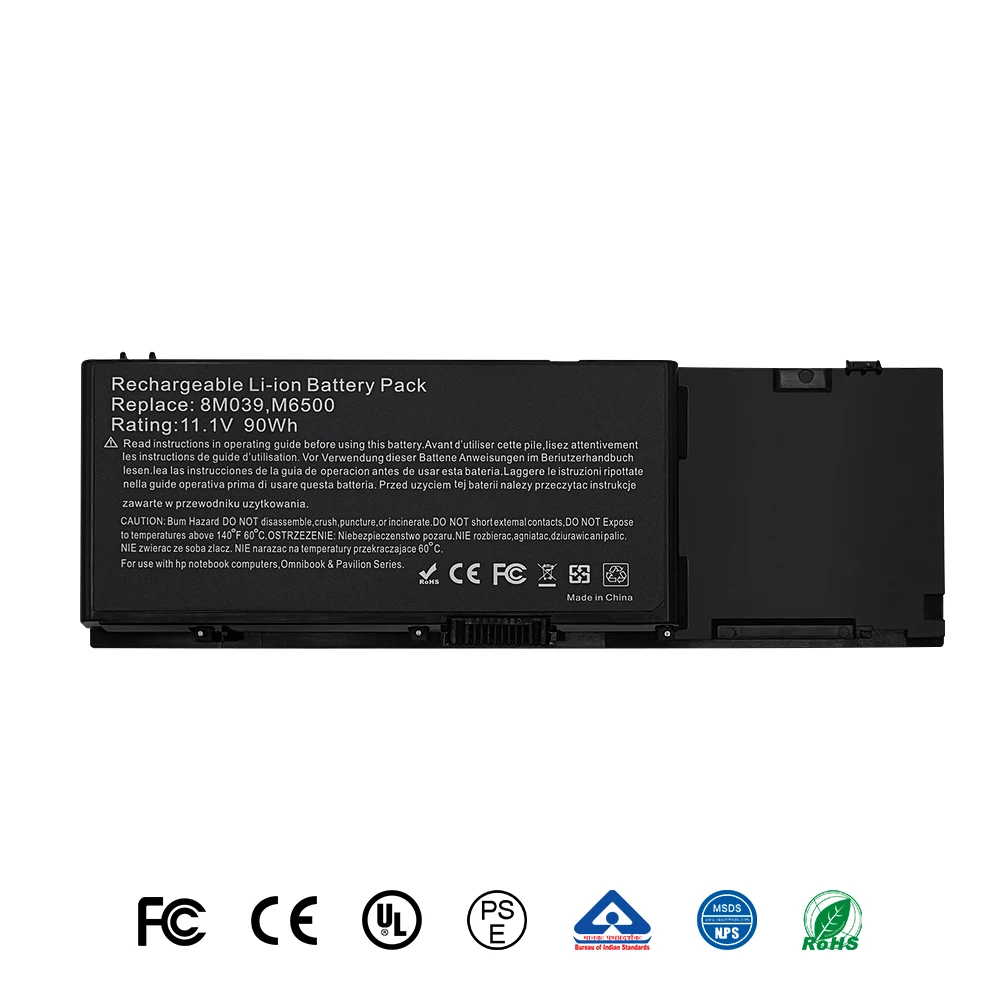 Новый аккумулятор для ноутбука Sike 11 1 В 90 Втч 312-0868 8M039 C565C оригинальная запасная батарея Dell