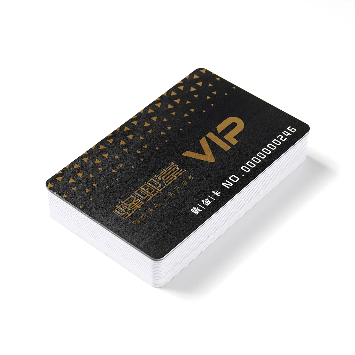 VIP card Custom  High Quality  Business  Card  without Chip  Printable cards manufacture