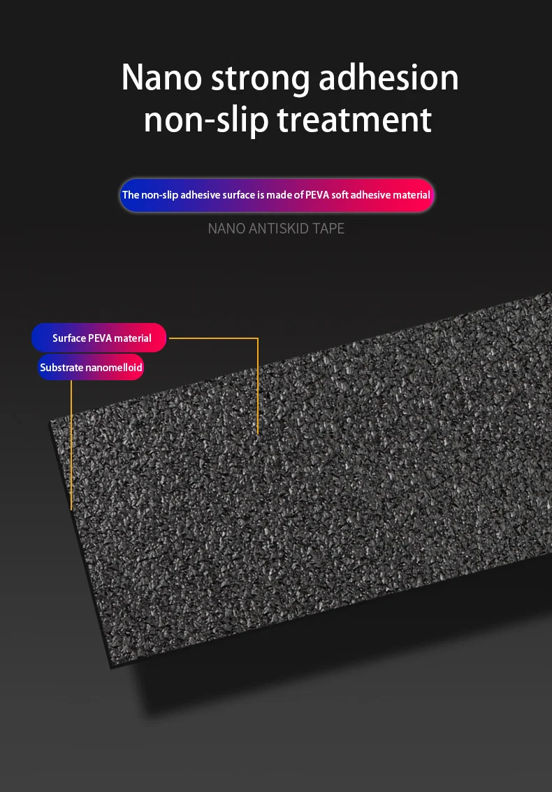 Universal Anti-slip Tape Peva Car Trunk Threshold Edge Door Sill Protection Film For Car